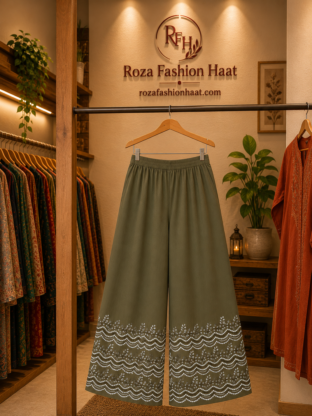 Army Green (আর্মি গ্রিন) Colour Plazzu